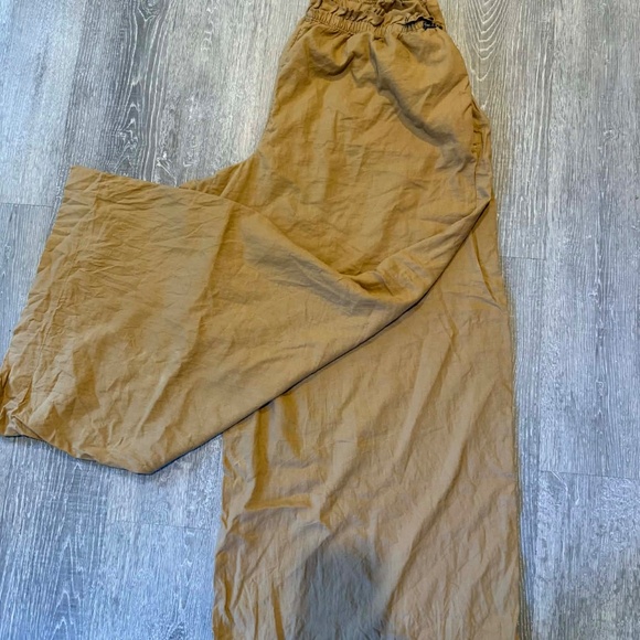 AERIE Wide Legged Linen Pants - Picture 1 of 4